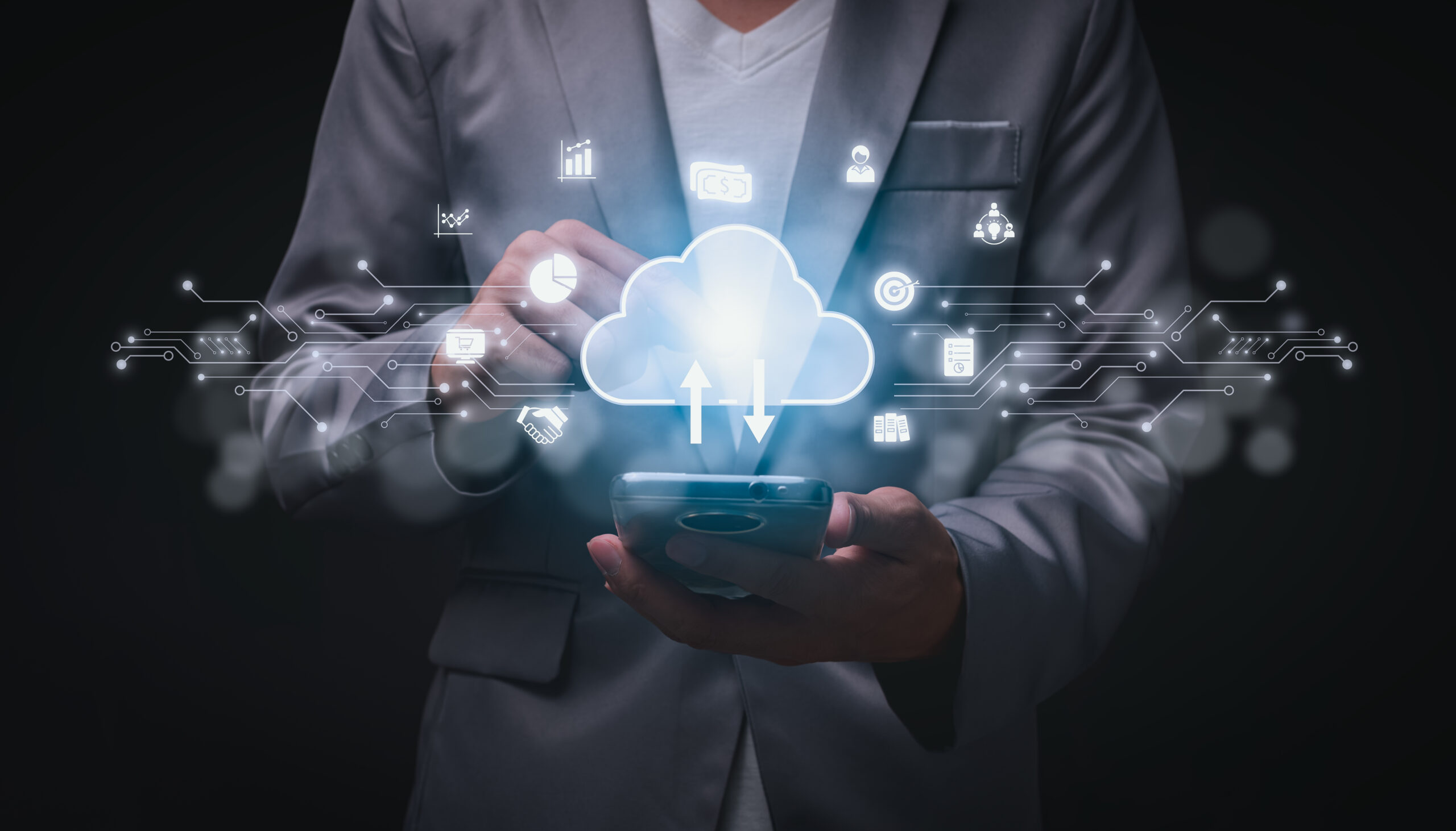 cloud technology large storage networking and internet concepts metaverse system, internet of things, new technology bigdata,